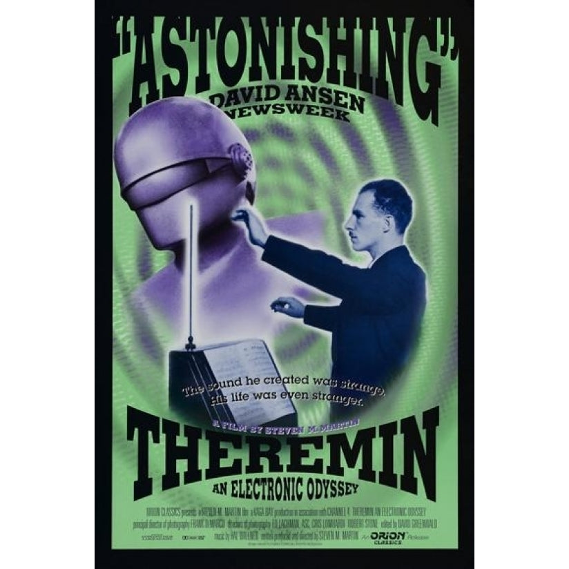 Theremin An Electronic Odyssey Movie Poster (11 x 17) - Item MOVAJ4477 Image 1