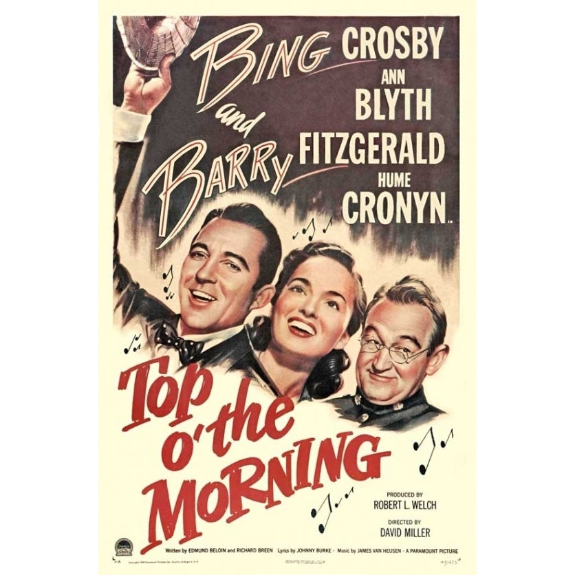 Top o the Morning Movie Poster (11 x 17) - Item MOVAJ5176 Image 1