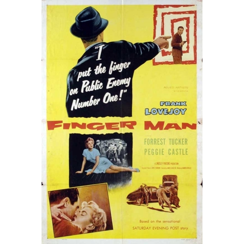 Finger Man Movie Poster (11 x 17) - Item MOVAJ5193 Image 1