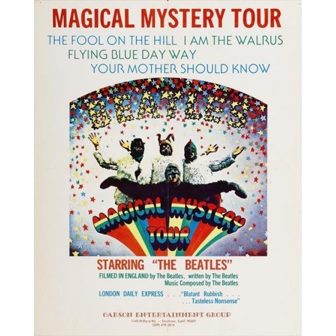 Magical Mystery Tour Movie Poster Print (27 x 40) - Item MOVAJ5269 Image 1