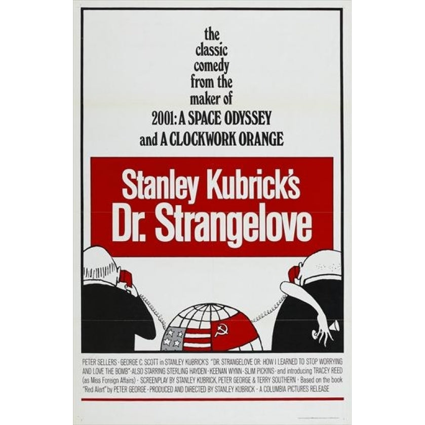 Dr. Strangelove or How I Learned to Stop Worrying and Love the Bomb Movie Poster (11 x 17) - Item MOVAJ5249 Image 1