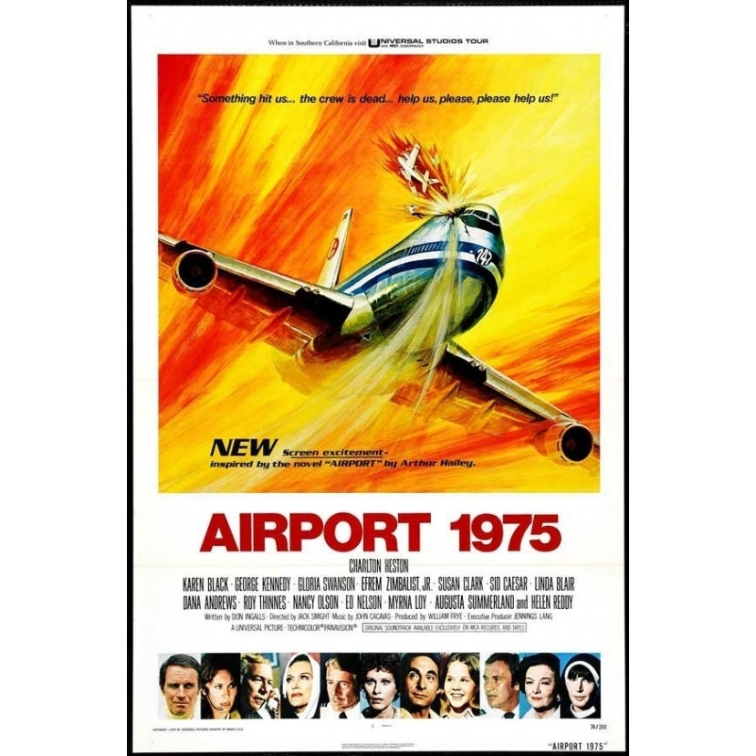 Airport 1975 Movie Poster Print (27 x 40) - Item MOVAJ5296 Image 1