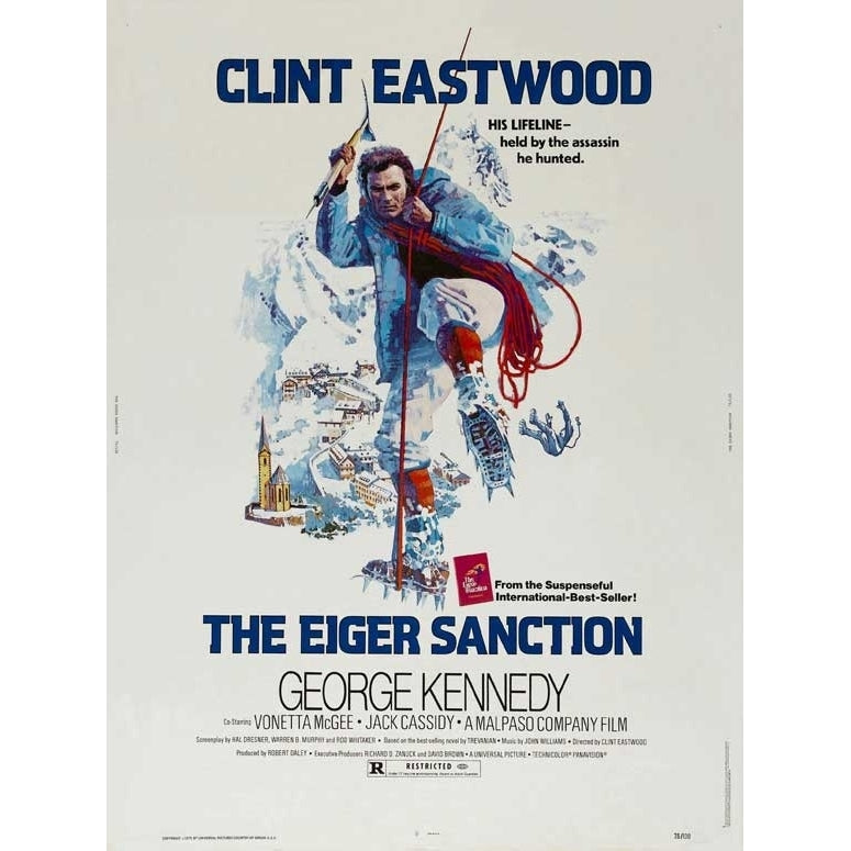 The Eiger Sanction Movie Poster (11 x 17) - Item MOVAJ7301 Image 1