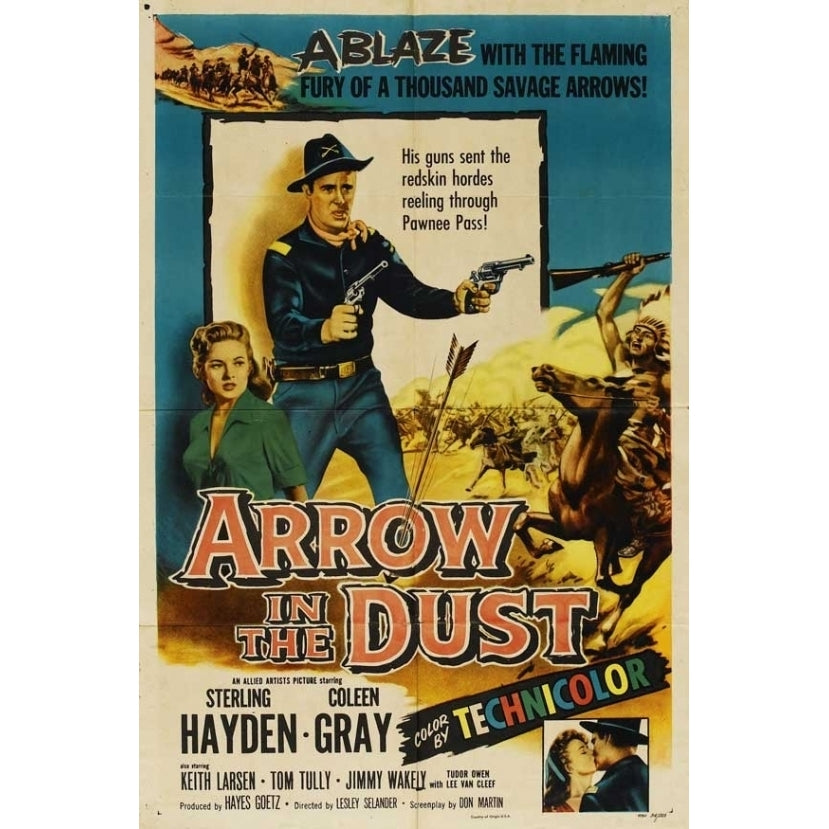 Arrow in the Dust Movie Poster (11 x 17) - Item MOVAJ8186 Image 1