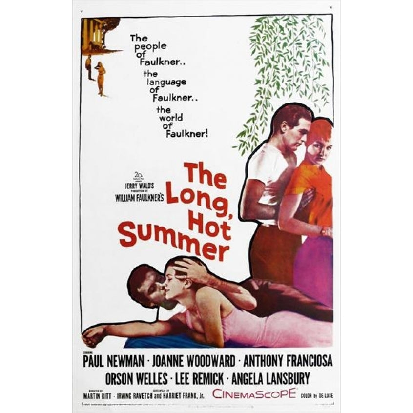 The Long Hot Summer Movie Poster (11 x 17) - Item MOVAJ8215 Image 1