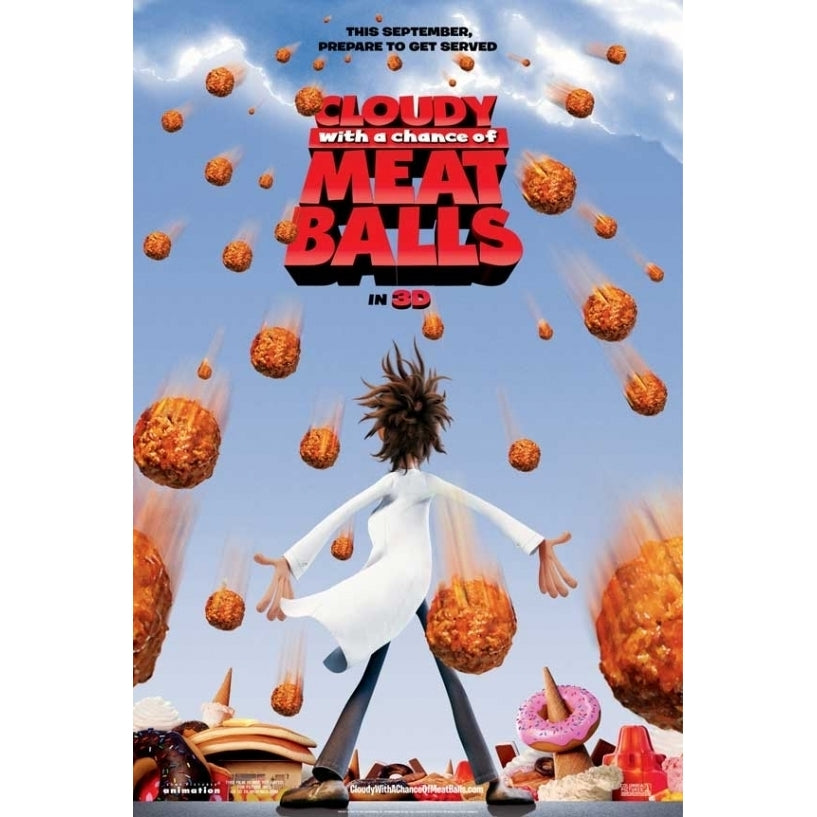 Cloudy with a Chance of Meatballs Movie Poster Print (27 x 40) - Item MOVAJ8651 Image 1