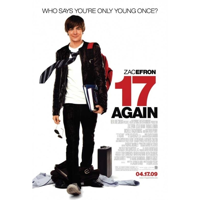 17 Again Movie Poster Print (27 x 40) - Item MOVAJ9245 Image 1