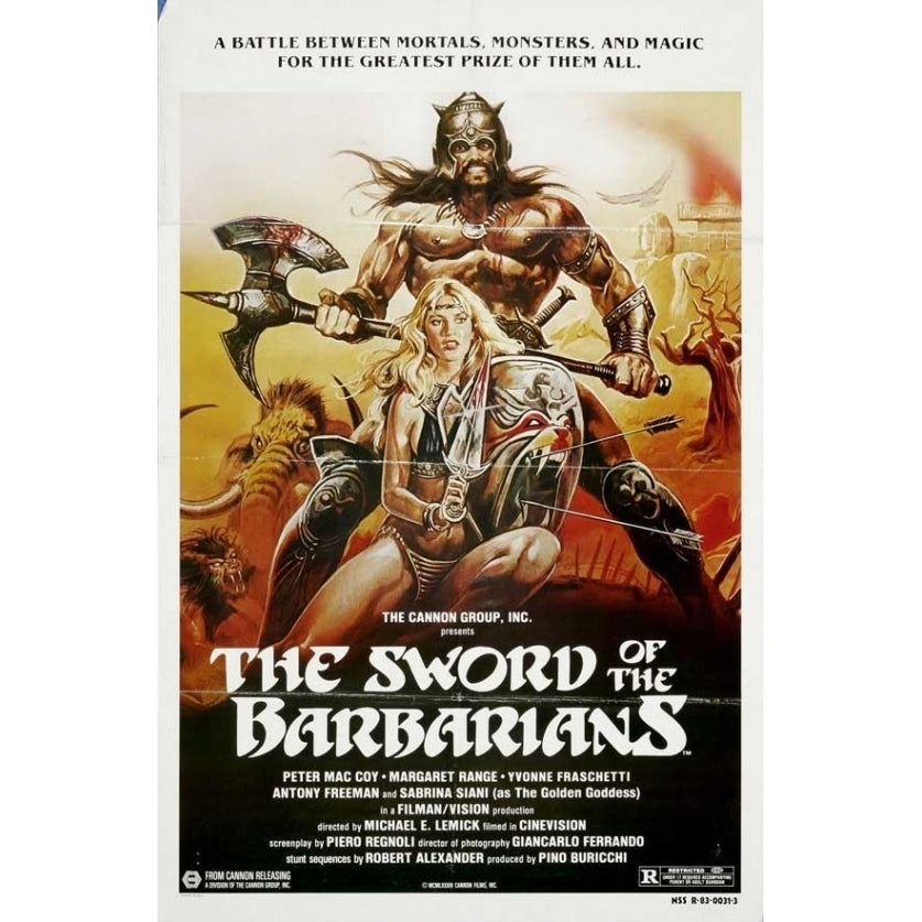 The Sword of the Barbarians Movie Poster Print (27 x 40) - Item MOVAJ9341 Image 1