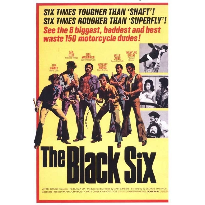 The Black Six Movie Poster (11 x 17) - Item MOVAJ9295 Image 1