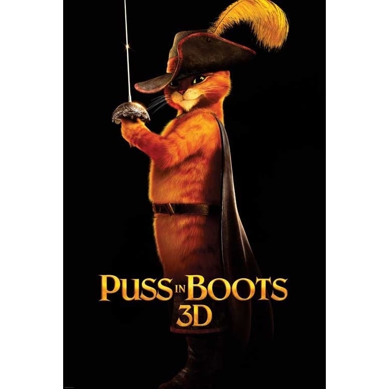 Puss in Boots Movie Poster Print (11 x 17) - Item MOVCB06964 Image 1