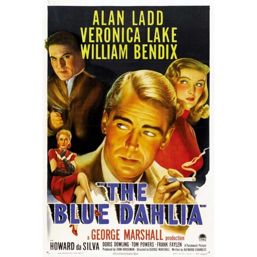 Blue Dahlia Movie Poster (11 x 17) - Item MOVAJ8169 Image 1