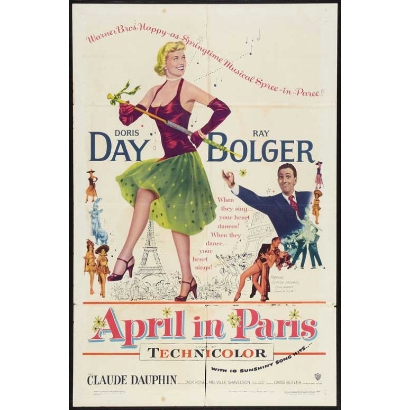 April in Paris Movie Poster Print (27 x 40) - Item MOVCB27153 Image 1