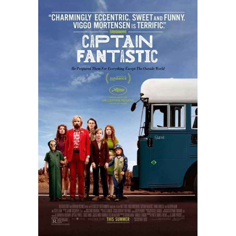 Captain Fantastic Movie Poster (11 x 17) - Item MOVCB26645 Image 1