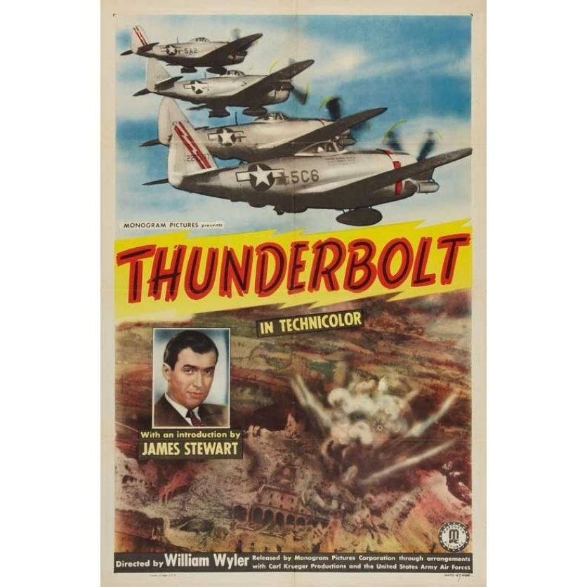 Thunderbolt Movie Poster Print (27 x 40) - Item MOVCB26953 Image 1