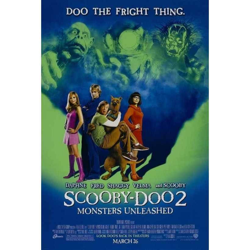 Scooby Doo 2 Monsters Unleashed Movie Poster (11 x 17) - Item MOVCB28124 Image 1