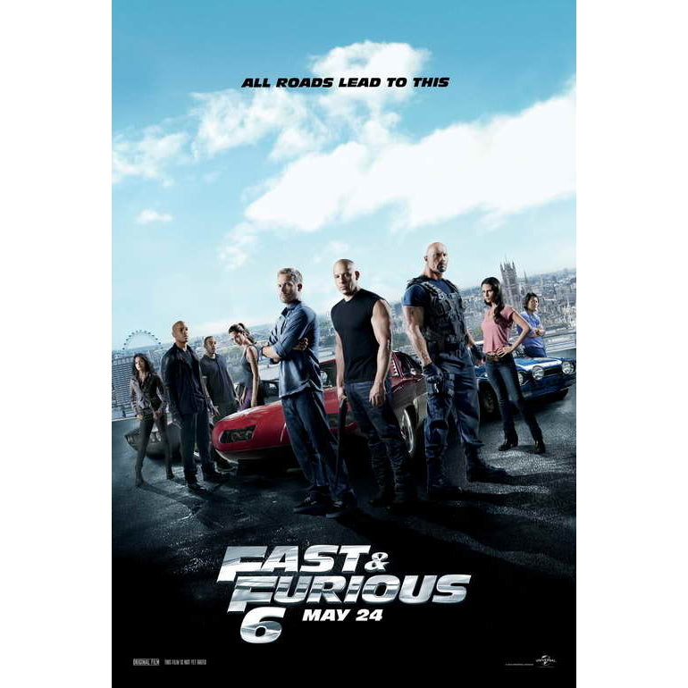 Fast and Furious 6 Movie Poster Print (27 x 40) - Item MOVCB30015 Image 1