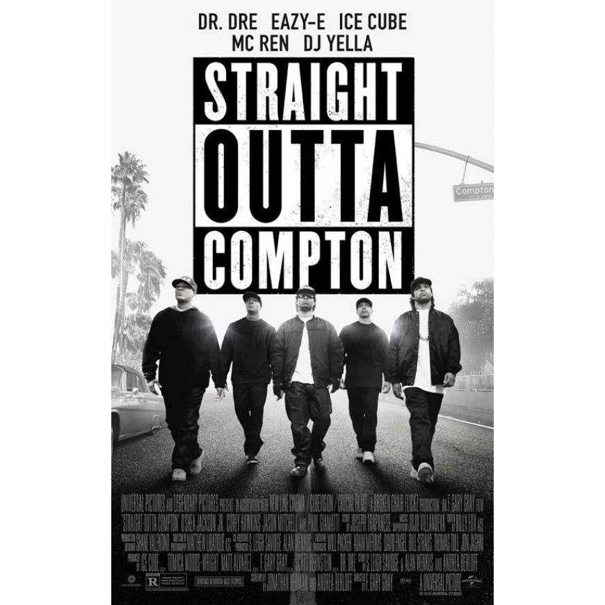 Straight Outta Compton Movie Poster (11 x 17) - Item MOVCB30545 Image 1