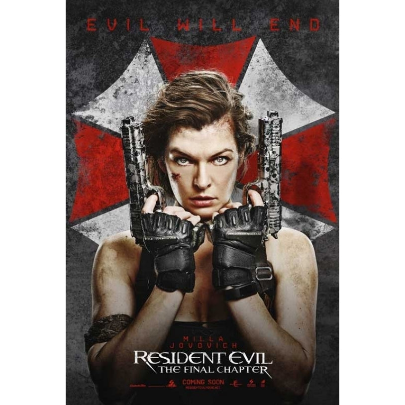 Resident Evil The Final Chapter Movie Poster (11 x 17) - Item MOVCB39255 Image 1