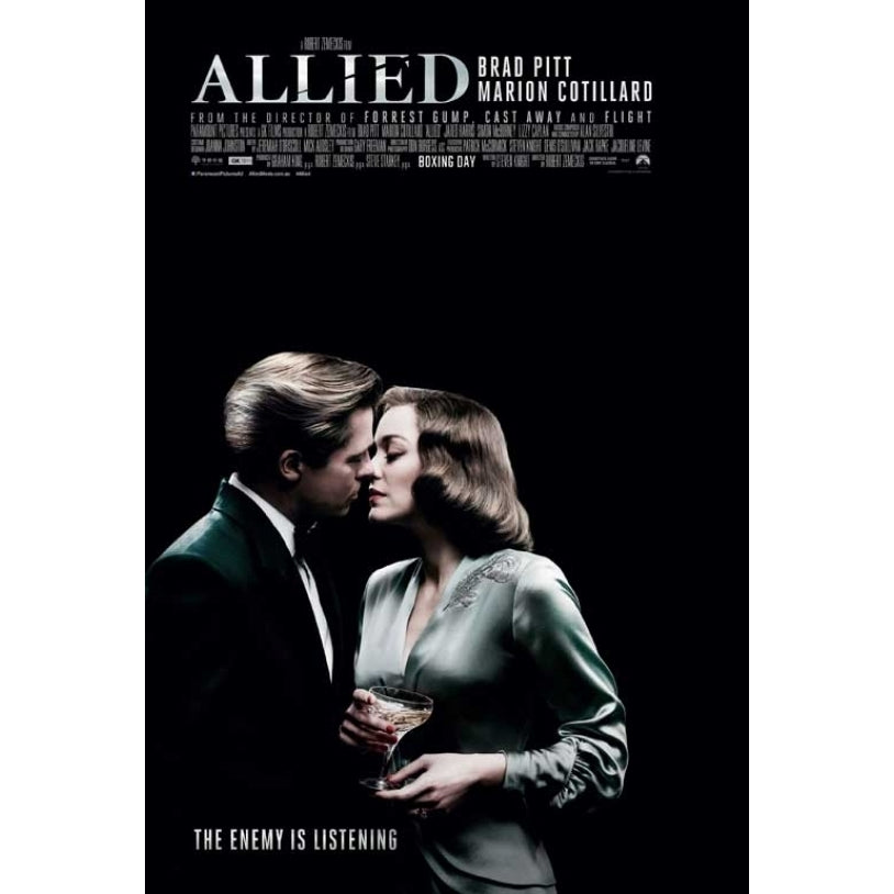 Allied Movie Poster (27 x 40) - Item MOVCB42455 Image 1