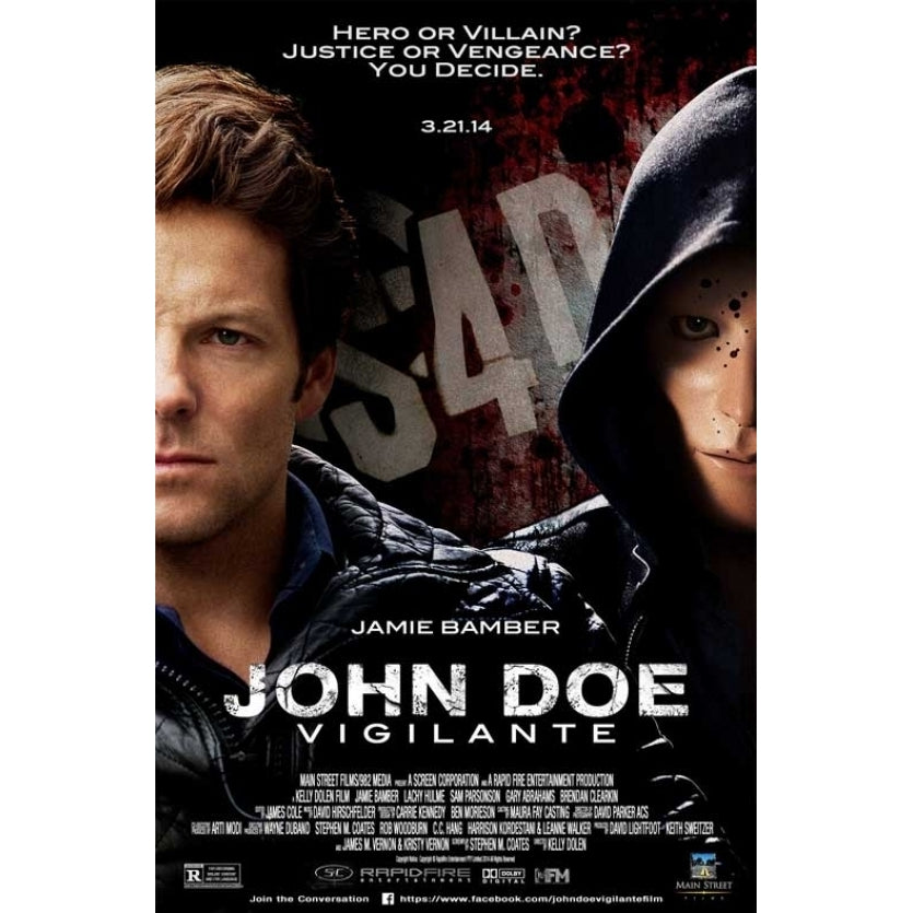 John Doe Vigilante Movie Poster (11 x 17) - Item MOVCB42935 Image 1