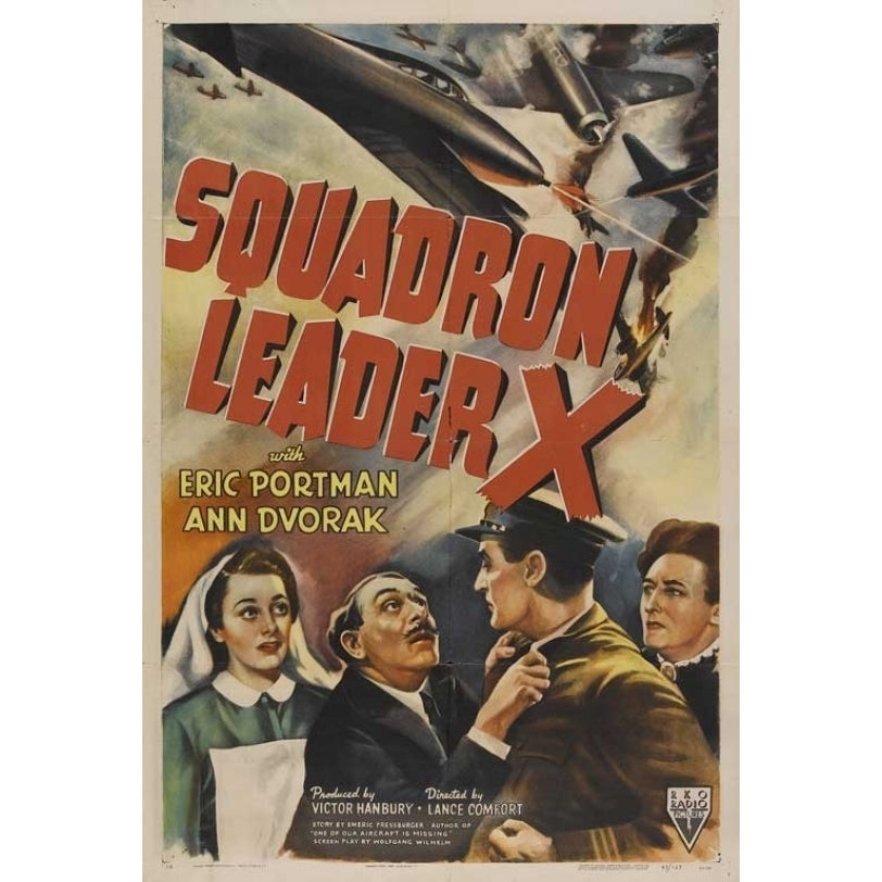 Squadron Leader X Movie Poster (11 x 17) - Item MOVCB45553 Image 1