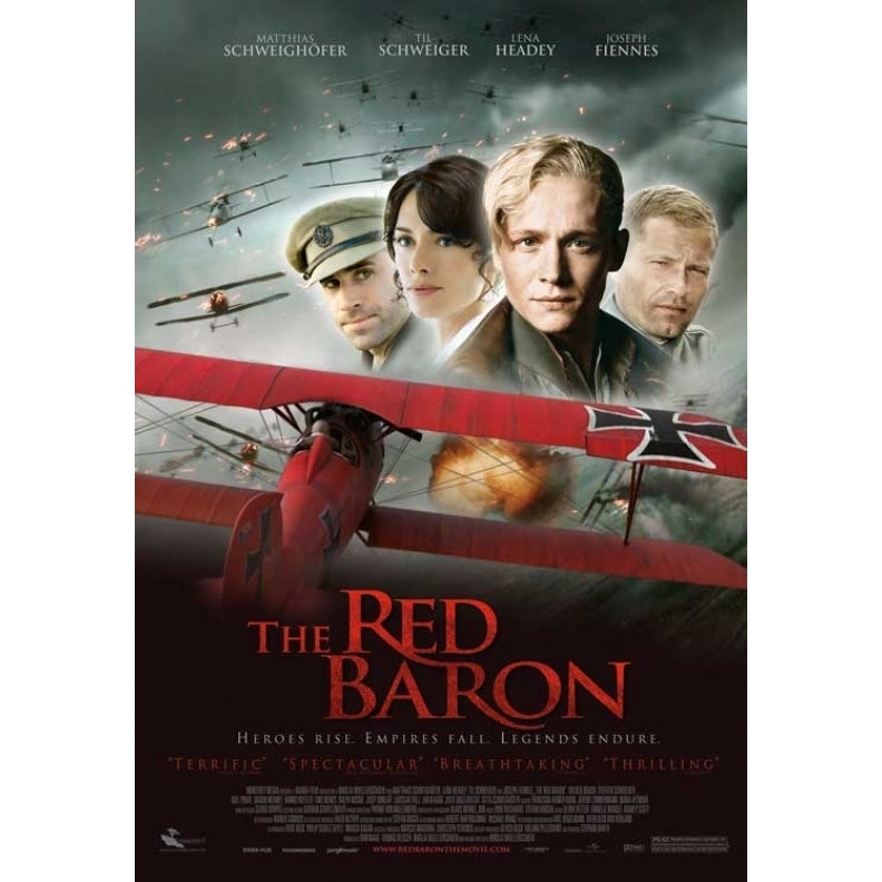 The Red Baron Movie Poster Print (27 x 40) - Item MOVCB51704 Image 1