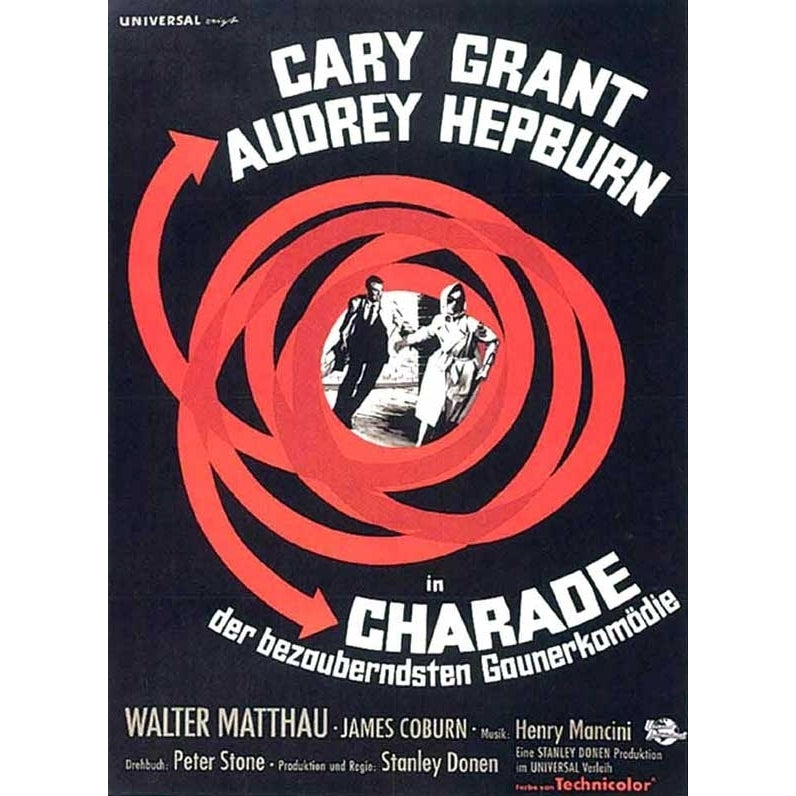 Charade Movie Poster Print (11 x 17) - Item MOVCB52150 Image 1