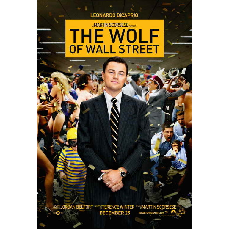 The Wolf of Wall Street Movie Poster Print (27 x 40) - Item MOVCB54835 Image 1