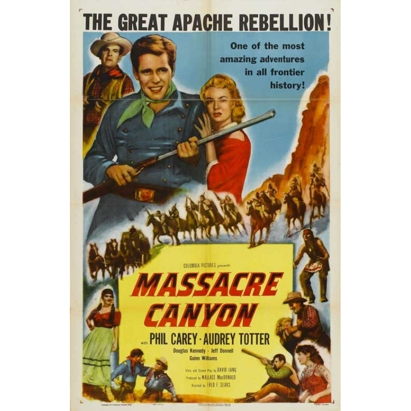 Massacre Canyon Movie Poster Print (27 x 40) - Item MOVCB64704 Image 1