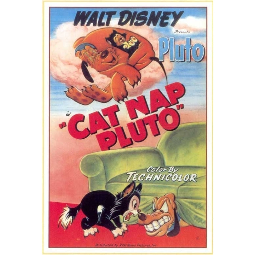 Cat Nap Pluto Movie Poster (11 x 17) - Item MOVCB69073 Image 1