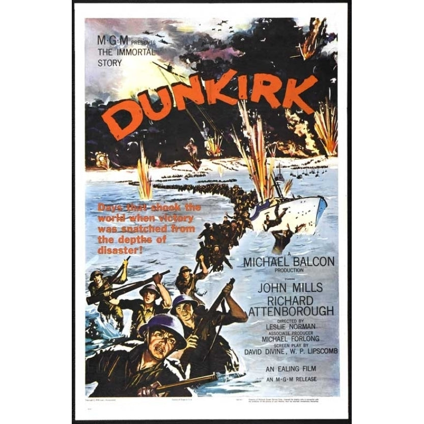 Dunkirk Movie Poster (11 x 17) - Item MOVCB74311 Image 1