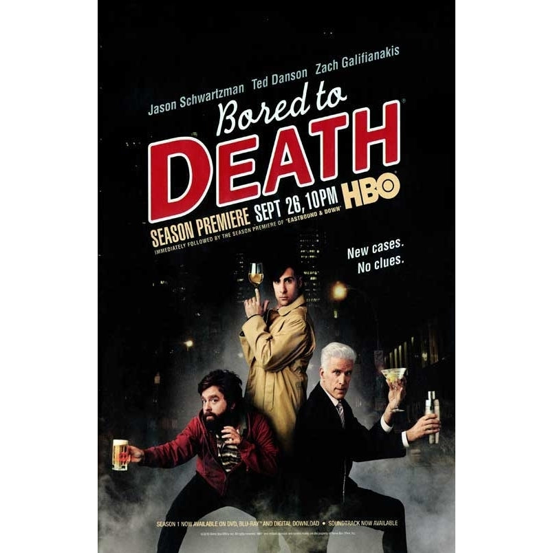 Bored to Death Movie Poster (11 x 17) - Item MOVCB73511 Image 1