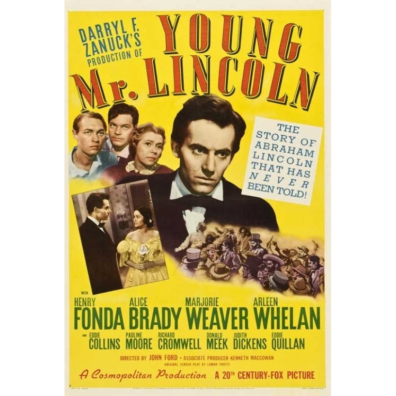 Young Mr. Lincoln Movie Poster (11 x 17) - Item MOVCB75404 Image 1