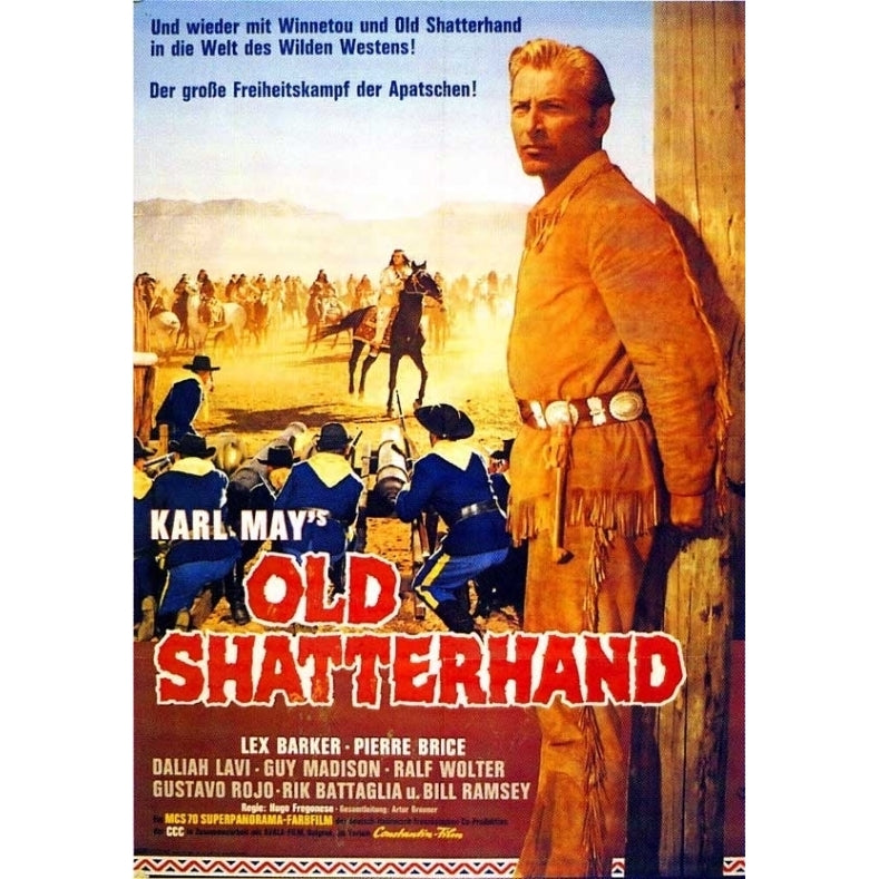 Old Shatterhand Movie Poster (11 x 17) - Item MOVCB54740 Image 1