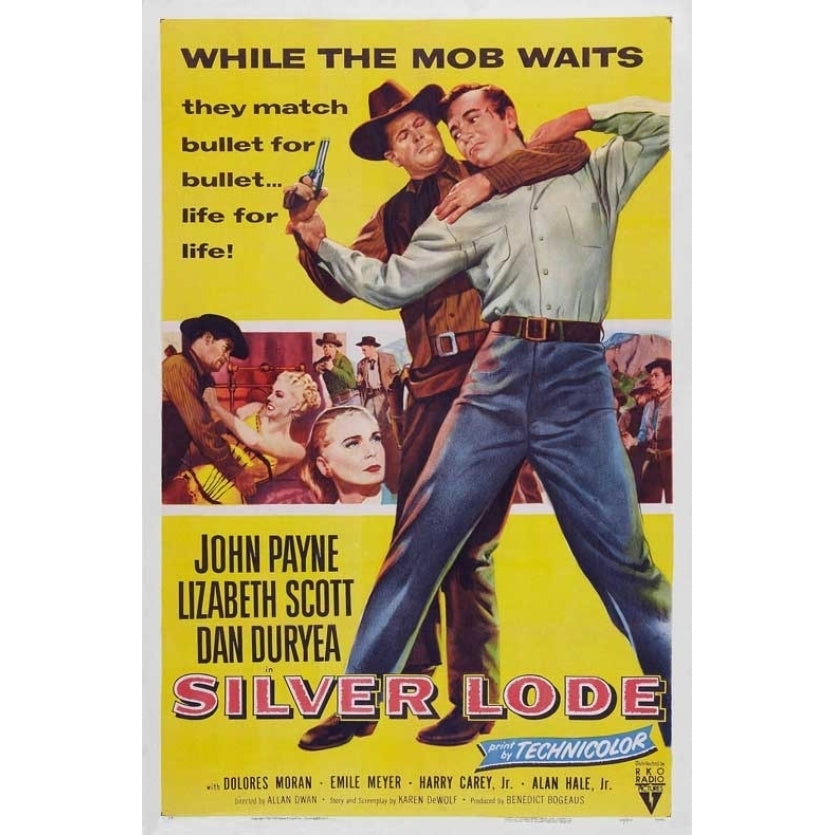 Silver Lode Movie Poster (11 x 17) - Item MOVCB83501 Image 1