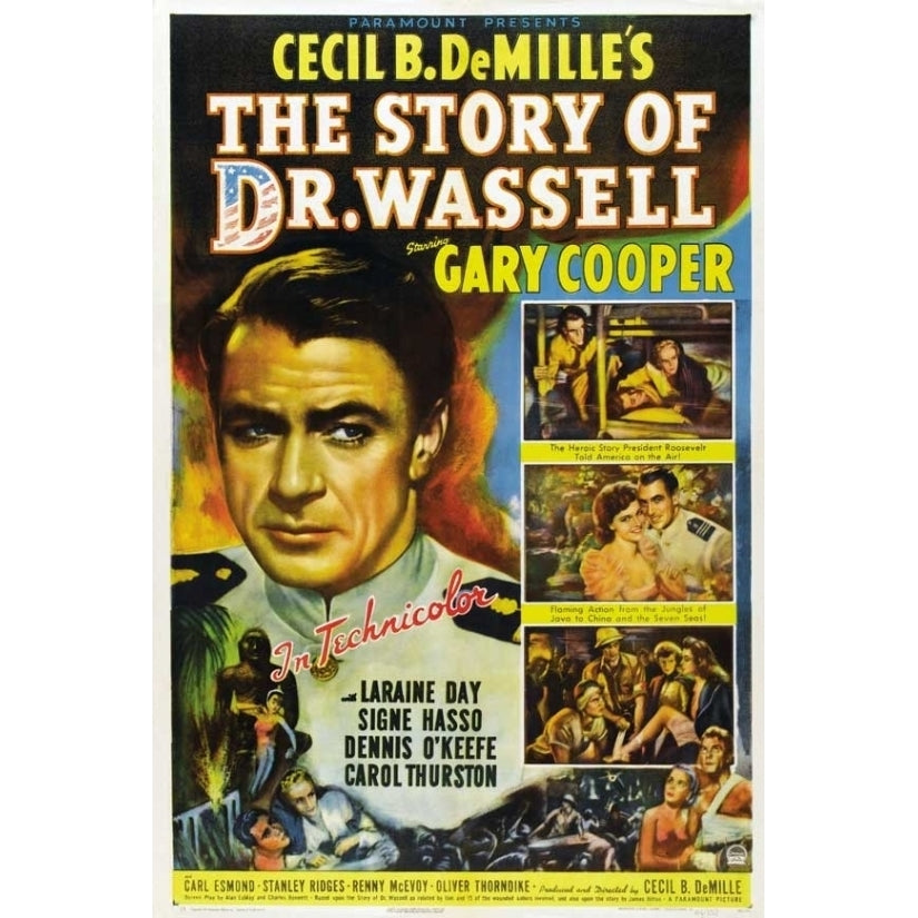 Story of Dr. Wassell The Movie Poster (11 x 17) - Item MOVCB83210 Image 1