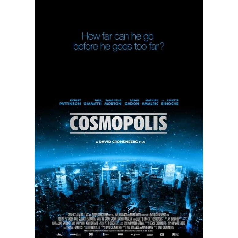 Cosmopolis Movie Poster Print (27 x 40) - Item MOVCB86724 Image 1