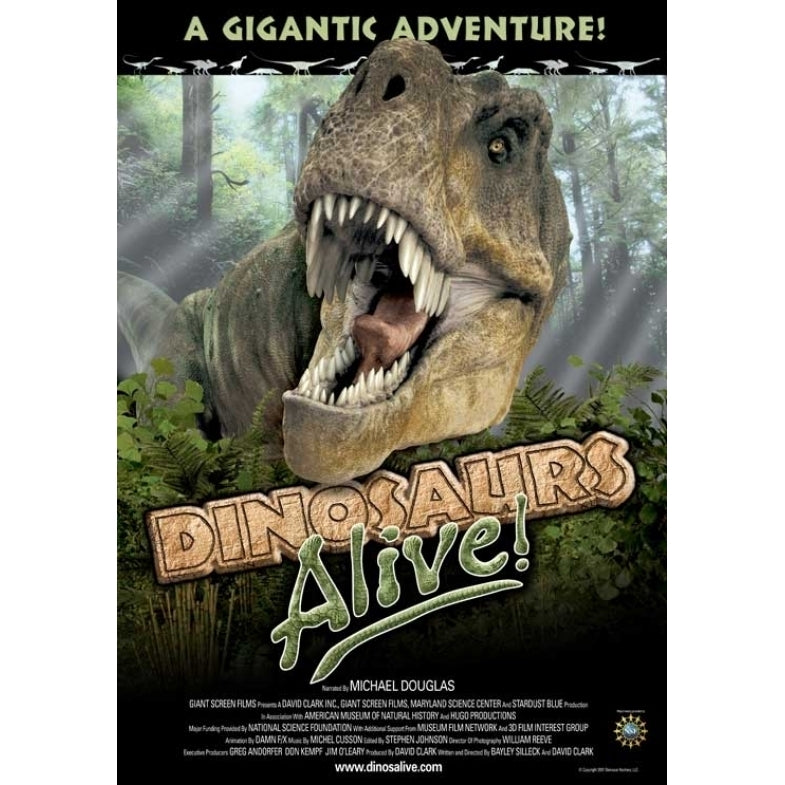 Dinosaurs Alive Movie Poster (11 x 17) - Item MOVCB88294 Image 1