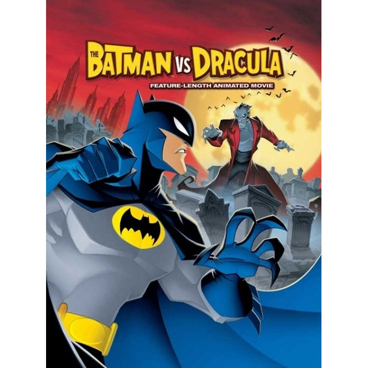 The Batman vs Dracula Movie Poster (11 x 17) - Item MOVCB92793 Image 1