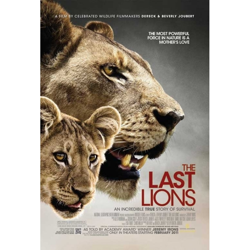 The Last Lions Movie Poster (11 x 17) - Item MOVCB93883 Image 1