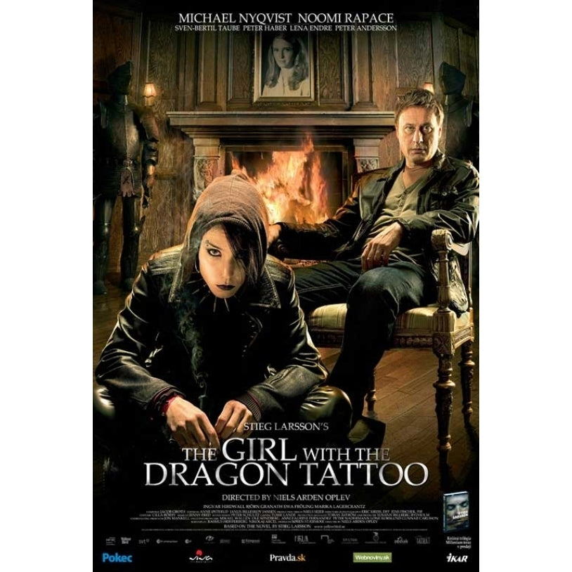 The Girl with the Dragon Tattoo Movie Poster Print (27 x 40) - Item MOVCB94211 Image 1