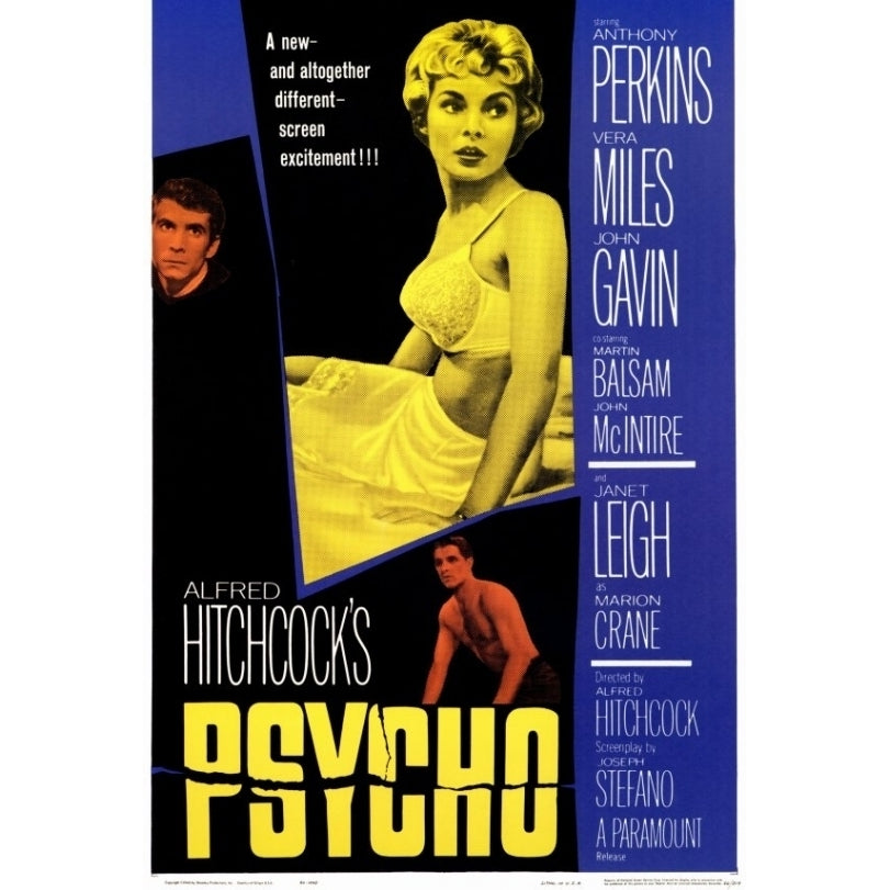 Psycho Movie Poster (11 x 17) - Item MOVCC0830 Image 1