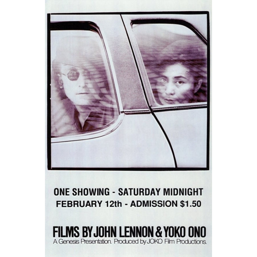 Films By John Lennon and Yoko Ono Movie Poster (11 x 17) - Item MOVCC1864 Image 1