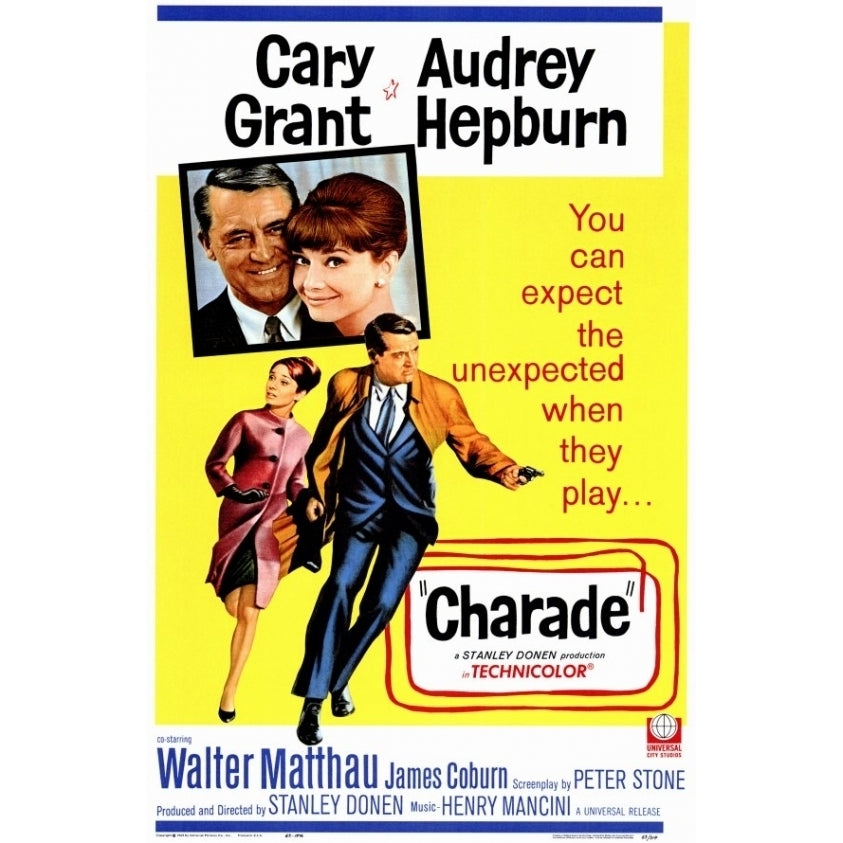 Charade Movie Poster (11 x 17) - Item MOVCC1884 Image 1