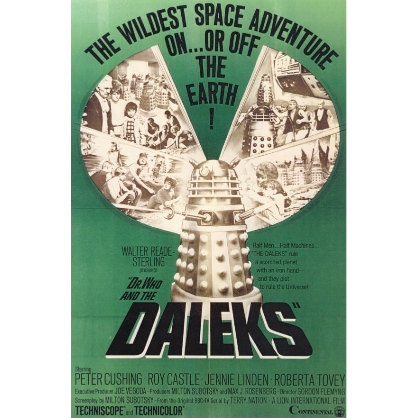 Dr. Who and the Daleks Movie Poster (11 x 17) - Item MOVCC2882 Image 1