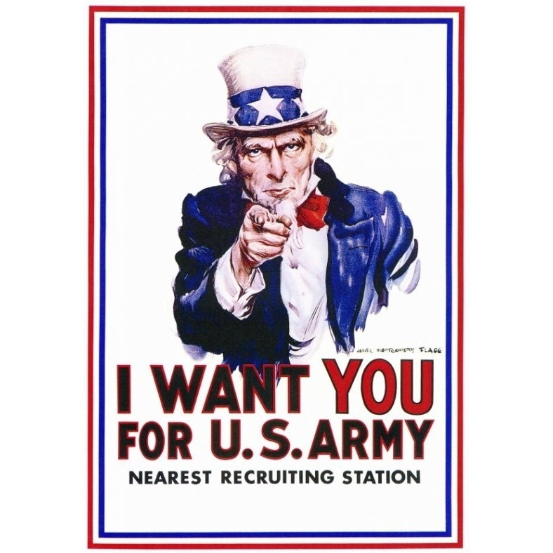 I Want You for U.S. Army Movie Poster (11 x 17) - Item MOVCC0869 Image 1