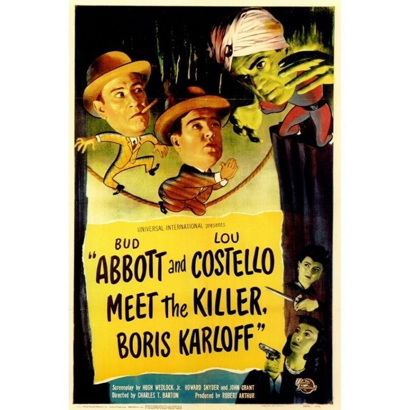 Abbott and Costello Meet the Killer B.Karloff Movie Poster (11 x 17) - Item MOVCC5878 Image 1