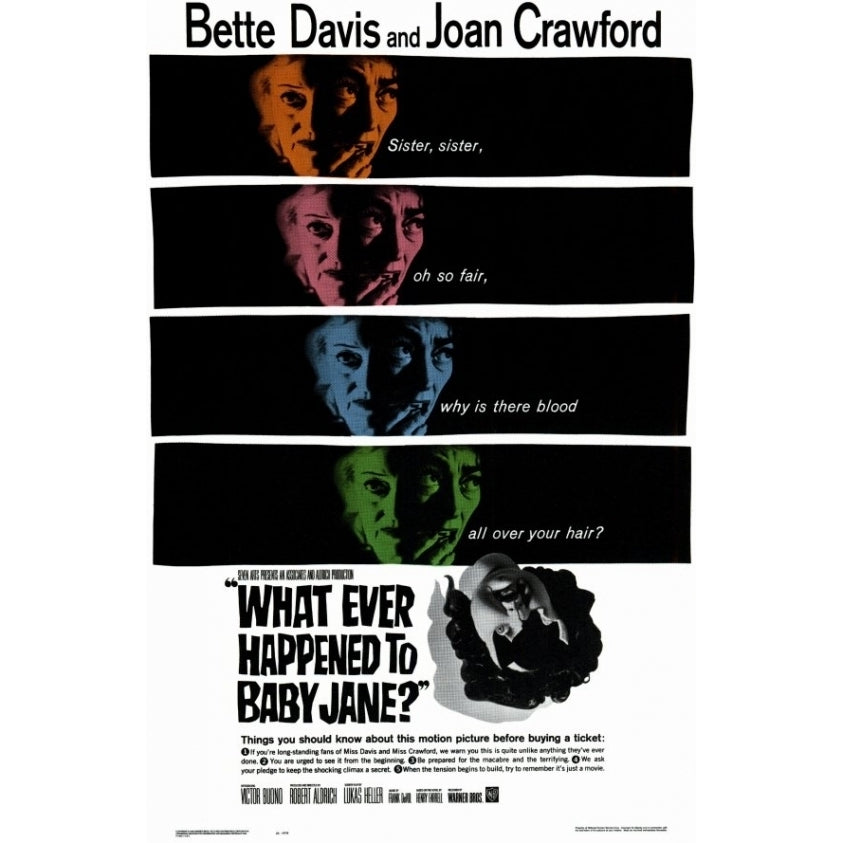 What Ever Happened to Baby Jane Movie Poster (11 x 17) - Item MOVCC6880 Image 1