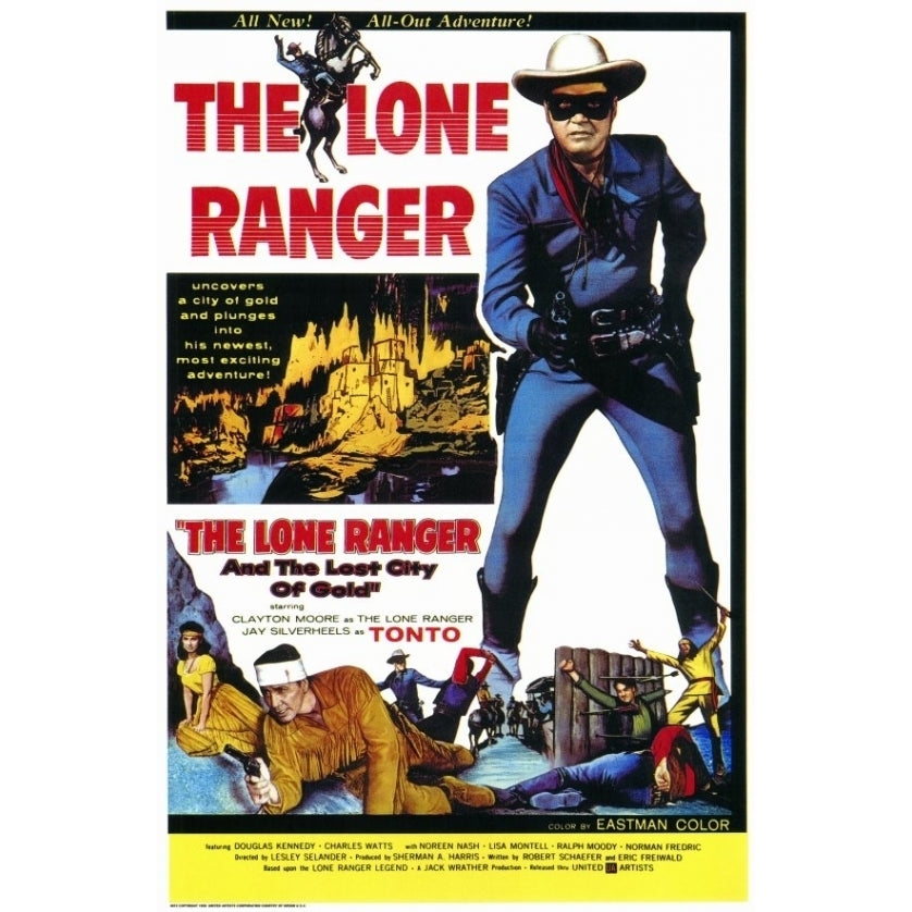 The Lone Ranger and the Lost City of Gold Movie Poster (11 x 17) - Item MOVCC9871 Image 1