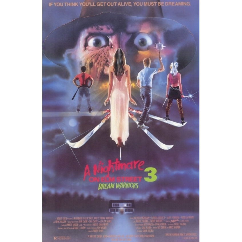 A Nightmare on Elm Street 3 Dream Warriors Movie Poster (11 x 17) - Item MOVCD0913 Image 1